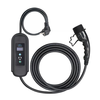 Крупный благоприятный IEC 62196 Тип 2 автомобильное зарядное устройство 16A 400V AC Mode 2 зарядка EVSE 11KW
