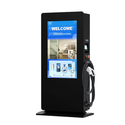 CCS Chademo 30Kw-240Kw Dc Ccs2 /Ccs1Ev Зарядная установка с рекламным дисплеем