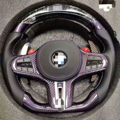 Рулевое колесо из углеродного волокна BMW с перфорированной кожей для M3 M5 F20 F22 F30 F31 F36