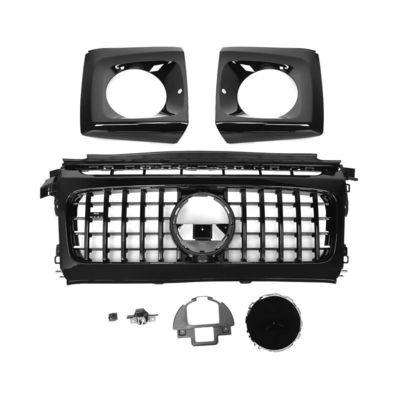 ТУНИНГ ПРОДУКТОВ ABS Gloss Black Front Bumper Grille Для Mercedes Benz G Class W464 2019 года