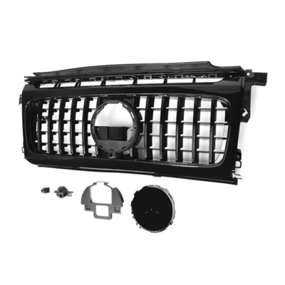ТУНИНГ ПРОДУКТОВ ABS Gloss Black Front Bumper Grille Для Mercedes Benz G Class W464 2019 года