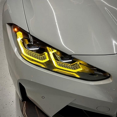 Лемон-желтый светодиод для BMW CSL DRL M3 M4 G80 G82 12В Автоприборы