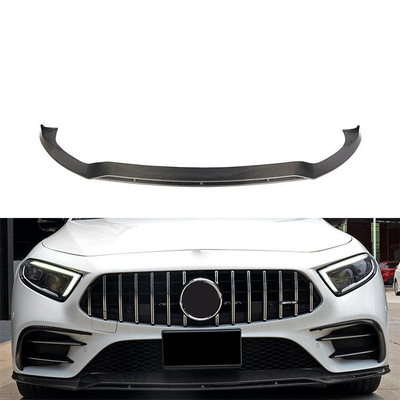 Другие Углеродные волокна C257 Передний бампер Лип Сплитер Подбородок Для Mercedes Benz CLS CLS 400 Sport CLS53 AMG 2018 2019