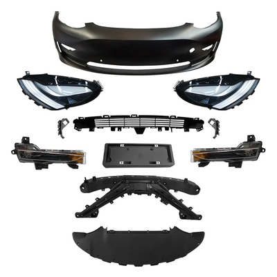 Передний бампер решетка Авто фары OEM 1084168-SO-5-E Для Tesla MD3 2020 2021 Цветной картинки