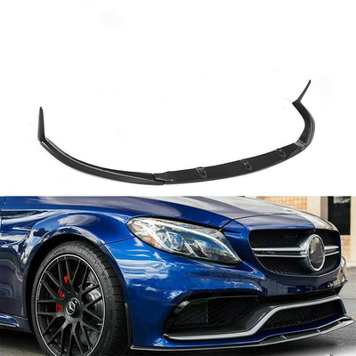 Передний бампер из углеродного волокна Передняя губа для Mercedes Benz C63 AMG 2-дверный 2015-2019 100% протестирован