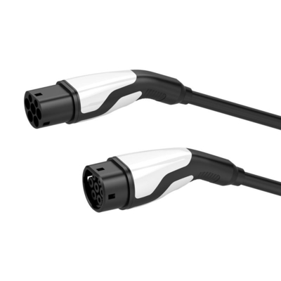 2000V Выдерживать напряжение от типа 2 до типа 2 EV зарядный кабель для безопасных электромобилей