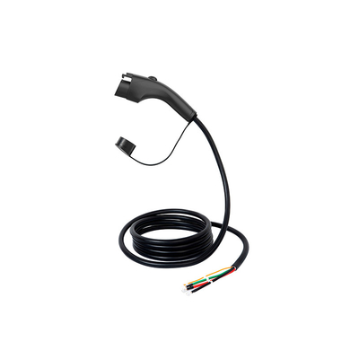 LED-индикатор типа 2 1,7-7KW Wallbox Быстрая станция зарядки электромобилей для 250 Вт максимальной входной мощности