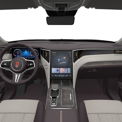 2022 2023 Hongqi Hs7 бензиновый автомобиль с светодиодным дневным светом и передним 4 задним 4 радаром