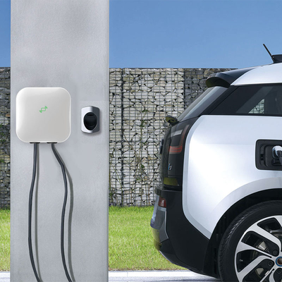 Замена/ремонт Цель 7 кВт Type2 Wallbox EV зарядное устройство с RFID-картой Swipe/APP