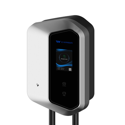 EV зарядное стеновое устройство 7 кВт Уровень 2 быстрая зарядная станция EV зарядное устройство 32A