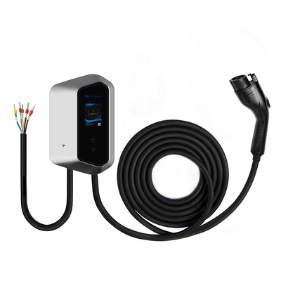 110-240V Входное напряжение 9kw 11kw Type 1 EV Wall Charger с 5M зарядным кабелем TPE Jacket