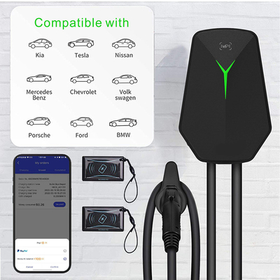Wallbox Type 2 EV Wall Charger 32A 400V станция зарядки переменного тока точка зарядки 7KW парковка