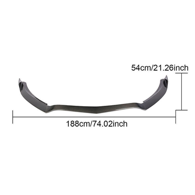 OE NO. Modycar Style Carbon Fiber Front Lip для Mercedes Benz AMG GTR 2016-2018 годов