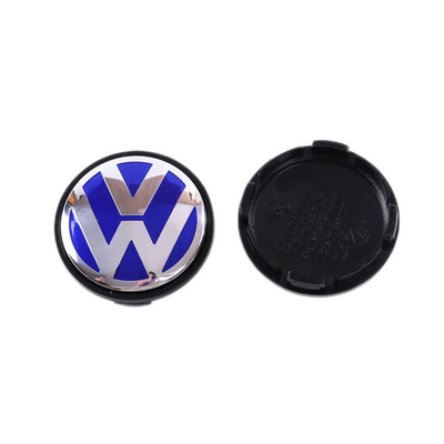 Volkswagen Car Emblem Badges 68mm 56mm Колесное центральное колесо Капочки с автомобильным оборудованием Другие