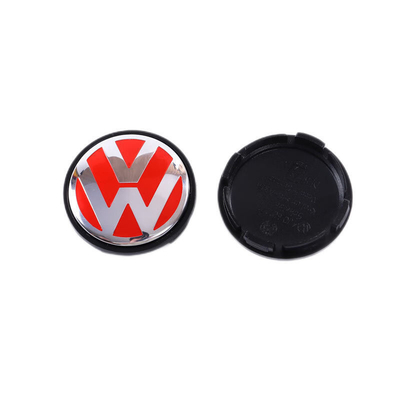 Volkswagen Car Wheel Center Cover в пластике 68 мм 56 мм с синим индивидуальным дизайном