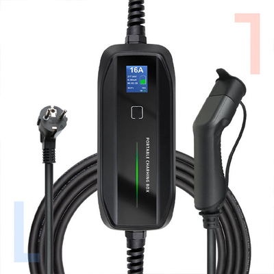 16A портативная EV зарядная коробка кабели для зарядки автомобилей IP 67 3.6kw Подходит для различных транспортных средств