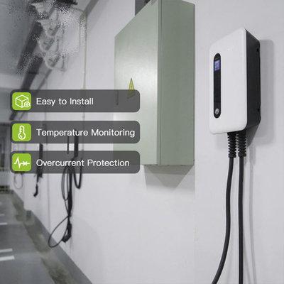32A 7KW зарядное устройство для электромобилей для интерфейса Tesla Standard Wall-mounted Performance