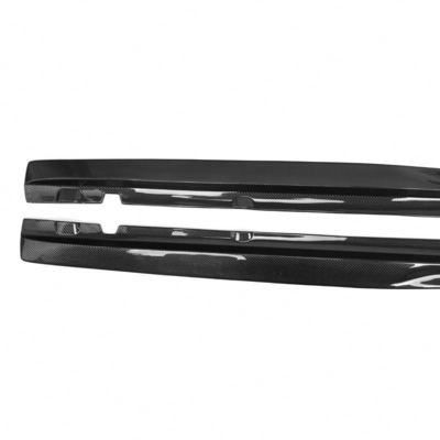 220*15*17 см Углеродные волокна боковые юбки Расширение для Mercedes-Benz C Class W205 C205 C200