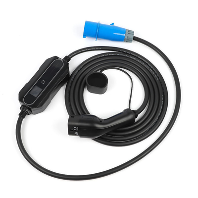 3кг Электромобиль Домашний портативный Wallbox 10A 16A 20A 24A 32A EV зарядное устройство Сертификат CE