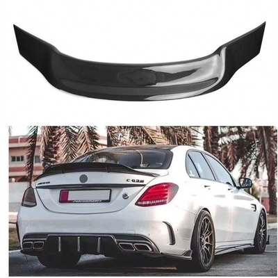 Другие годы Углеродный задний спойлер Для Mercedes Benz C Class W205 Седан 2015-2019 100% протестирован