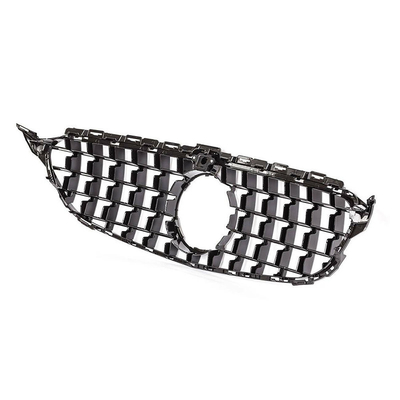 ABS Front Bumper Mesh Grill GT Type Car Front Grille Grill для автомобилей класса C W205 2014-2018 года