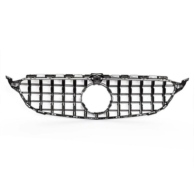 ABS Front Bumper Mesh Grill GT Type Car Front Grille Grill для автомобилей класса C W205 2014-2018 года