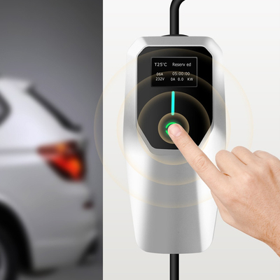 230В AC 32A EVSE 7.4KW J1772 Портативная система зарядки электромобилей типа 1 уровня 2
