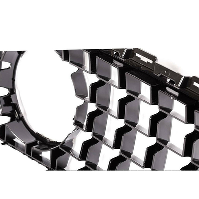 100% протестированный ABS Gloss Black Gt Chrome решетка для Mercedes Benz C-Class W205