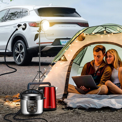 220V 4KW номинальное напряжение Внешний разрядный розетка для энергетических автомобилей кемпинга