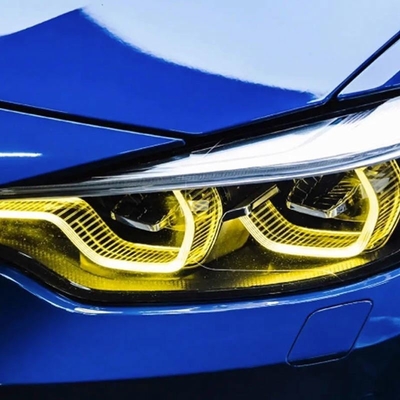 Другие Для Bmw M3 M4 Csl Drl Светодиодные панели G80 G22 G82 G23 G26 Дневные светофоры Лимонный Желтый