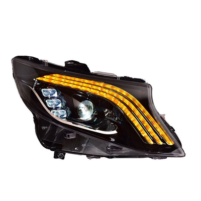 Сигналы поворота Led Work Head Lamps Автомобильные светодиодные фары Фары для Mercedes Benz Vito