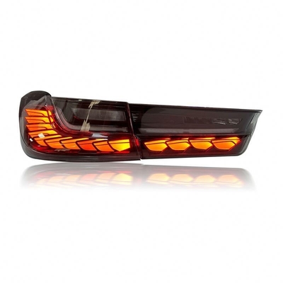 36w Автомобиль Custom White Clear Lens LED Tail Light Для BMW G20 G28 Динамическая анимация Заднего фонаря