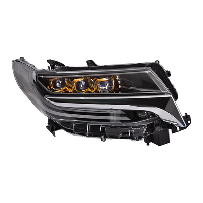 Дизайн светодиодных фары для Toyota Alphard Three Eyes Модифицированный фары 35 Ватт