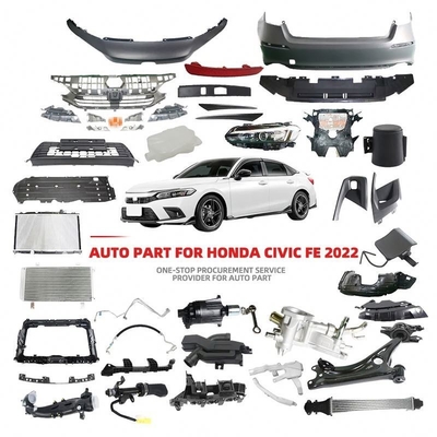 Пластиковые/алюминиевые/стальные автозапчасти для Honda Civic FE1 FE 11th Gen 2022 2023 100% протестировано