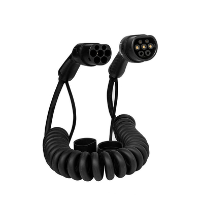 16A 3-фазный тип 2 IEC 62196-2 кабель для зарядки электромобилей 5M 32A зарядка электромобилей