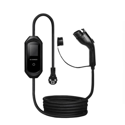 LED-индикатор 7 Kw EV Wallbox для зарядки электромобилей ICCB L235xW100xH52 мм