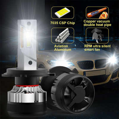 130W 6500K 30000Lm Автомобильные светодиодные фары Фары H7 H11 9005 9006 9012 Автомобильные светодиодные фары