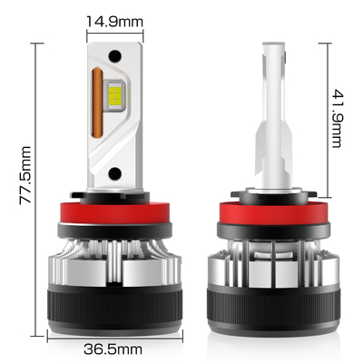 12V 55W 12000Lm 6500K светодиодная лампа H1 H3 H4 H7 H8 H13 9005 Ip65 Автомобильная светодиодная лампочка для BMW