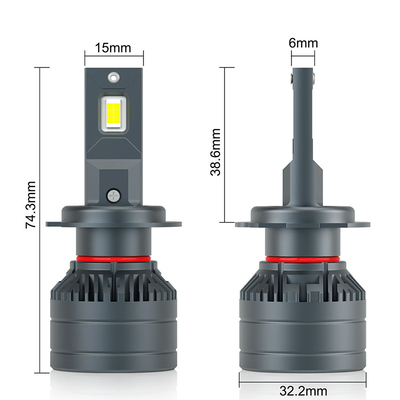 6500K Led H7 H8 H11 Автомобильные светодиоды с водонепроницаемой защитой IP65 и напряжением DC 12-18v