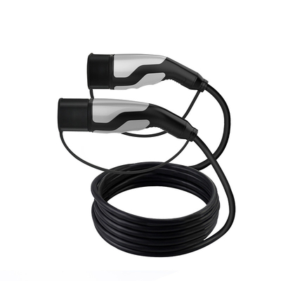 Переносный кабель для зарядки электромобилей типа 2 LEC 62196-2 Type Plug Connector Black