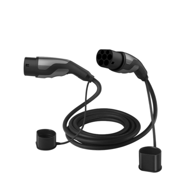 Переносный кабель для зарядки электромобилей типа 2 LEC 62196-2 Type Plug Connector Black