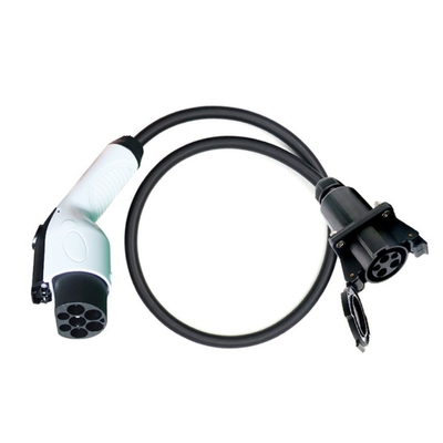 J1772 до GBT EV адаптер T1 Socket-Gb Evse 32A Type1 Ev зарядный адаптер для автомобиля Tesla