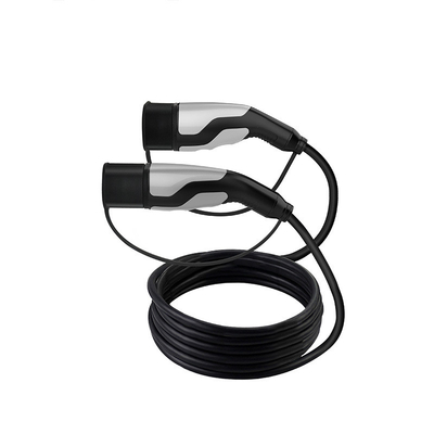 16A Type 2 To Type 2 EV зарядный кабель с 5M TPU Jacket кабелем Спецификация 5x6.0mm2 2x0.5mm2