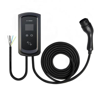 5M Type 2 TPU Jacket Electric Car Ev Charger с светодиодным дисплеем и стандартом интерфейса типа 2