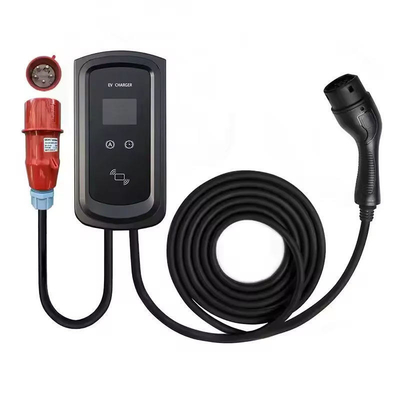 5M Type 2 TPU Jacket Electric Car Ev Charger с светодиодным дисплеем и стандартом интерфейса типа 2