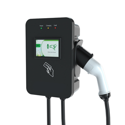 Полевая двойная одноствольная зарядная установка EV с выходной мощностью и напряжением 7 кВт