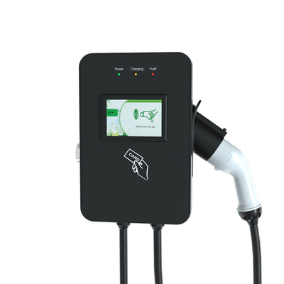 Полевая двойная одноствольная зарядная установка EV с выходной мощностью и напряжением 7 кВт