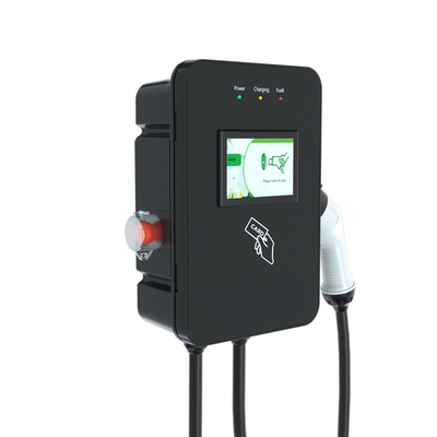 7 кВт Выходная мощность Уровень 2 Ev зарядное устройство CE-сертификация Ocpp1.6J для коммерческих Ocpp1.6J