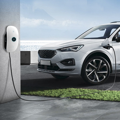 50/60Hz Входной частоты 7Kw AC EV Wallbox Электрическая зарядная станция для коммерческих автомобилей