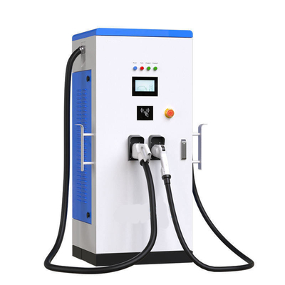 Производительность 60Kw Dc Ev зарядное устройство Ccs1/2 Ocpp1.6J Ev зарядная станция с двойным пистолетом